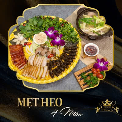 Mẹt heo 4 món