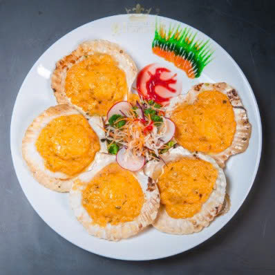 Sò điệp nướng phô mai